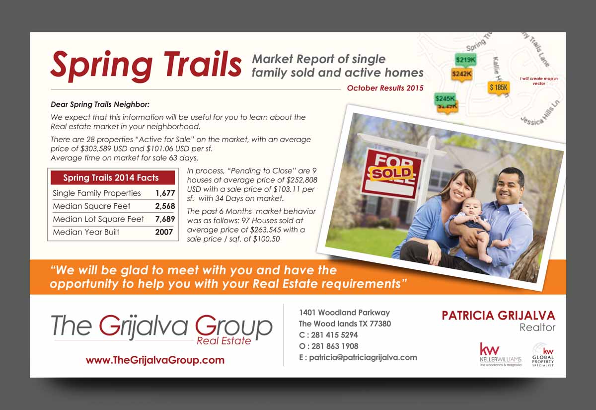 Diseño de Postal por rkailas para The Grijalva Group | Diseño #7878585