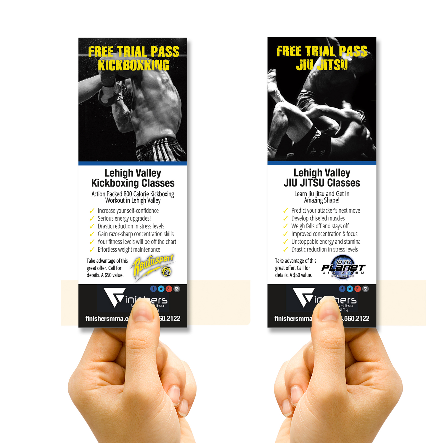 Flyer Design by Jackie Morrison for Finishers MMA | Design #7849155