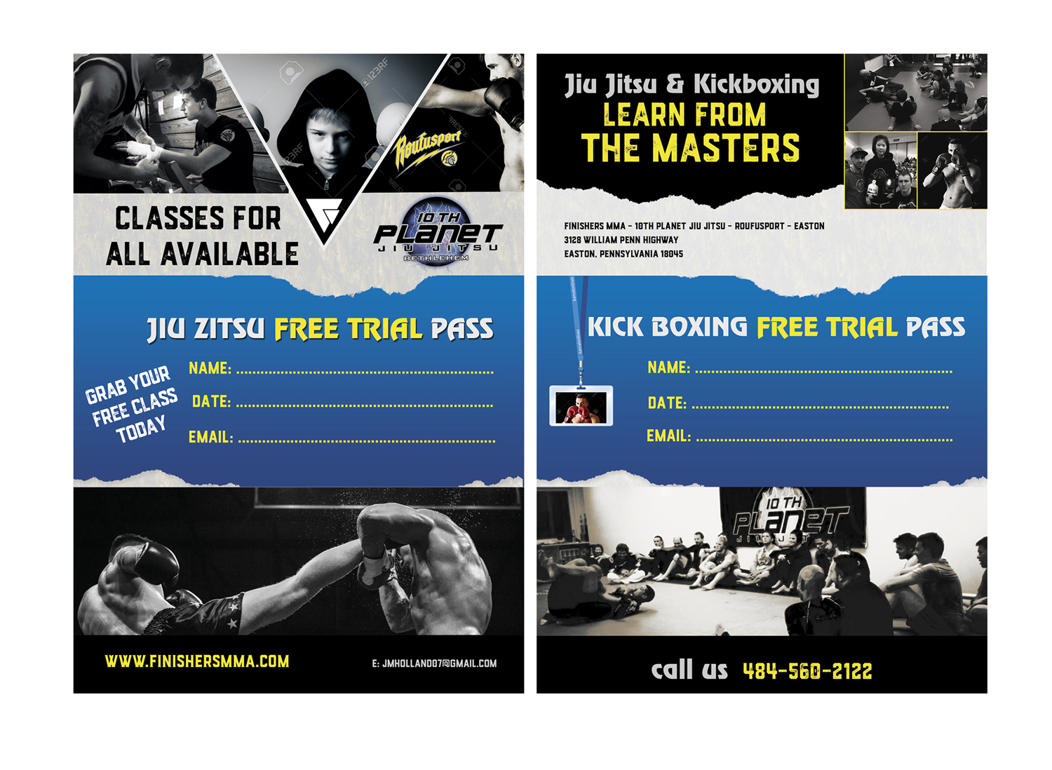 Flyer-Design von Dejuner für Finishers MMA | Design #7869855
