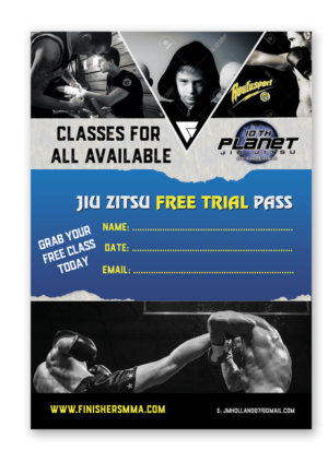 Flyer-Design von Dejuner für Finishers MMA | Design: #7869857