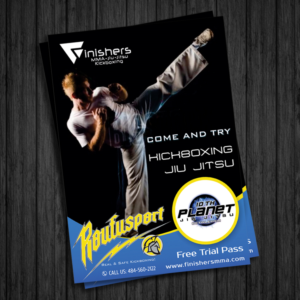 Flyer-Design von ESolz Technologies für Finishers MMA | Design #7855136