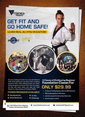 Flyer-Design von creative.bugs für Finishers MMA | Design: #7854678