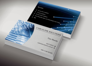 Diseño de Tarjeta de Presentación por Lanka Ama para Cablelink solutions | Diseño: #7852861