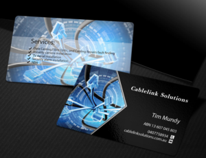 Diseño de Tarjeta de Presentación por Lanka Ama para Cablelink solutions | Diseño: #7852870