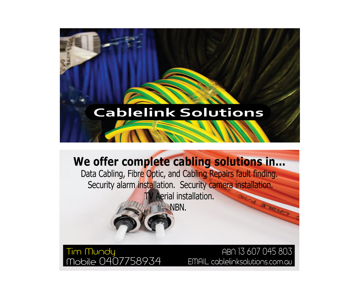 Business Card Design by veena16 for Cablelink solutions | Design #7854595