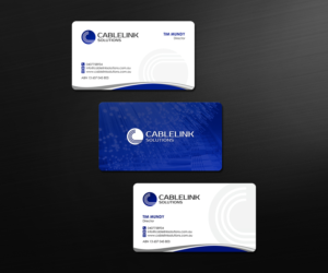 Diseño de Tarjeta de Presentación por logodentity para Cablelink solutions | Diseño: #7852086