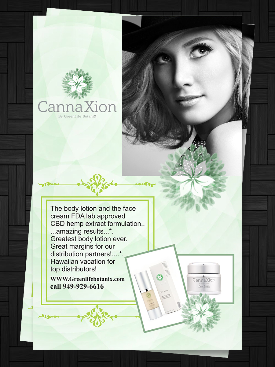 Flyer Design by ESolz Technologies for Greenlife Botanix | Design #7851401