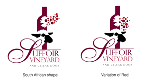 Logo Design by ELOISE LIND for Suffoir Vineyard and Cellar Door | Design: #1965203
