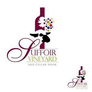Logo Design by ELOISE LIND for Suffoir Vineyard and Cellar Door | Design: #1967494