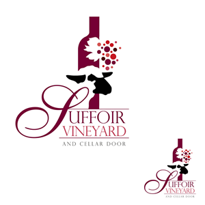 Logo Design by ELOISE LIND for Suffoir Vineyard and Cellar Door | Design: #1967502