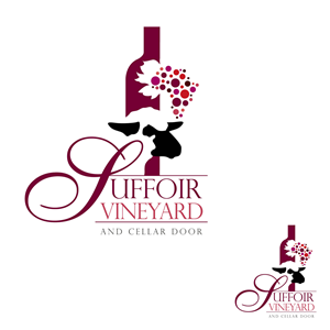 Logo Design by ELOISE LIND for Suffoir Vineyard and Cellar Door | Design: #1967507