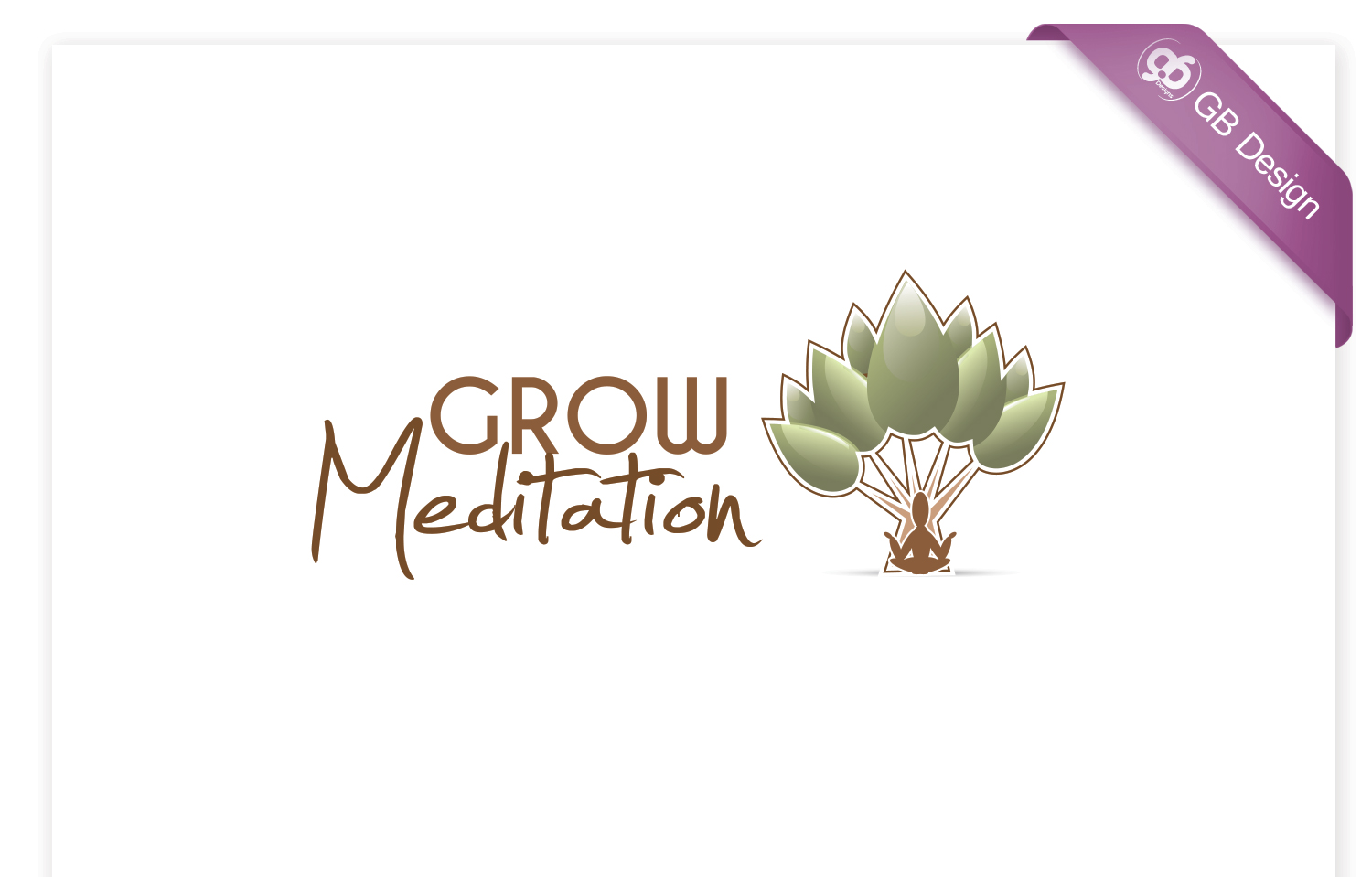 Logo Design by Gb designs for Grow Meditation | Design #1965187