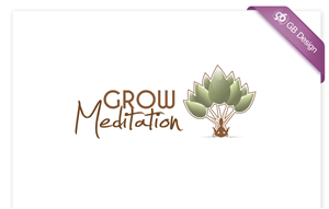 Logo-Design von Gb designs für Grow Meditation | Design: #1965187