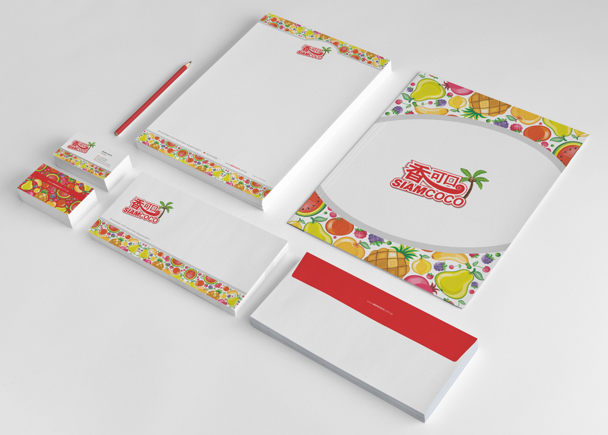 Stationery Design by logodentity for Siam Coconut Pte Ltd | Design #1938390