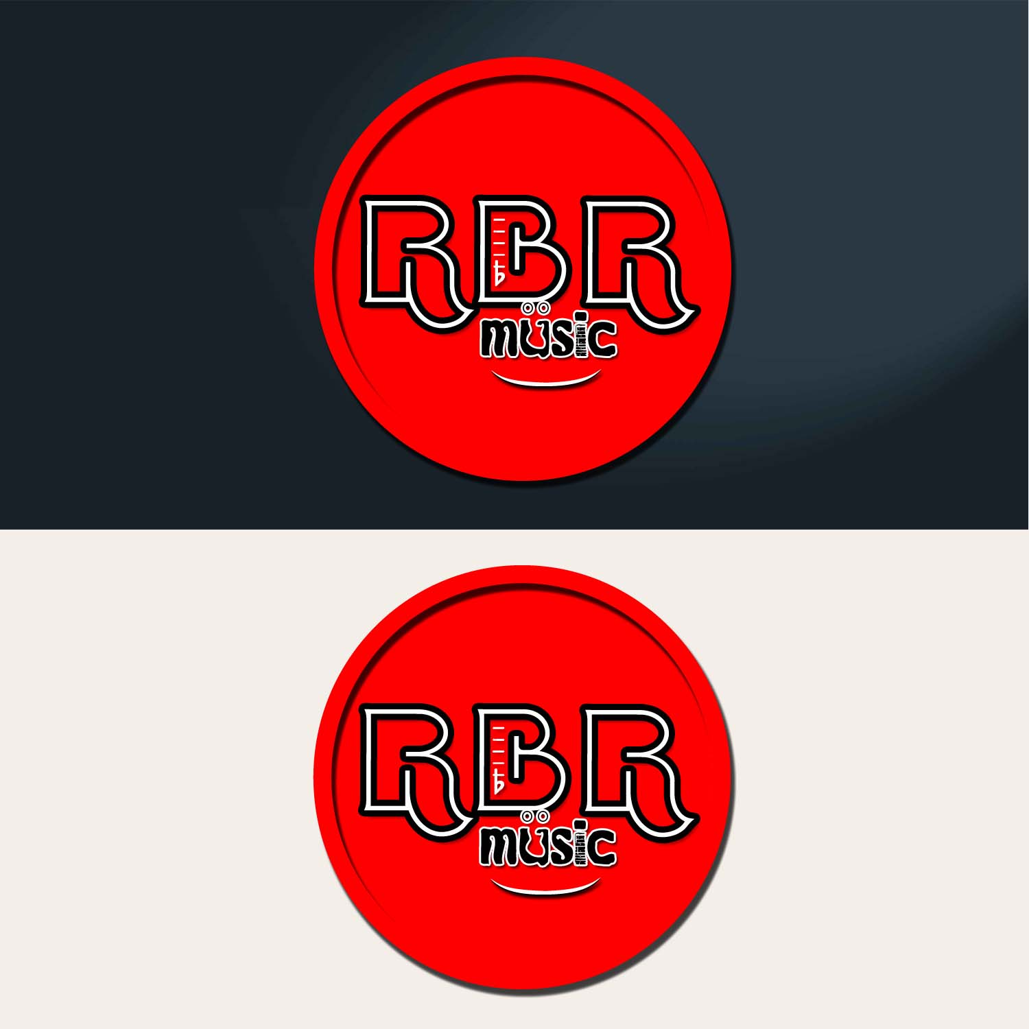 Logo Design by Shahzaman Khan for RBR Muzik | Design #7869243