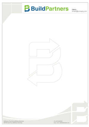 Stationery Design by Job Kurian P K for BuildPartners | Design #1947134