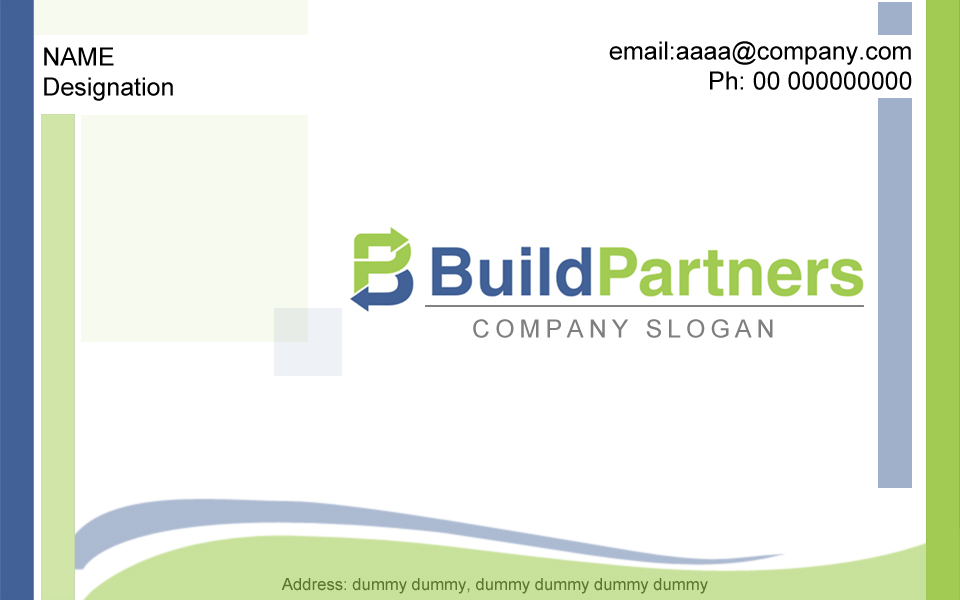 Stationery Design by Job Kurian P K for BuildPartners | Design #1947159