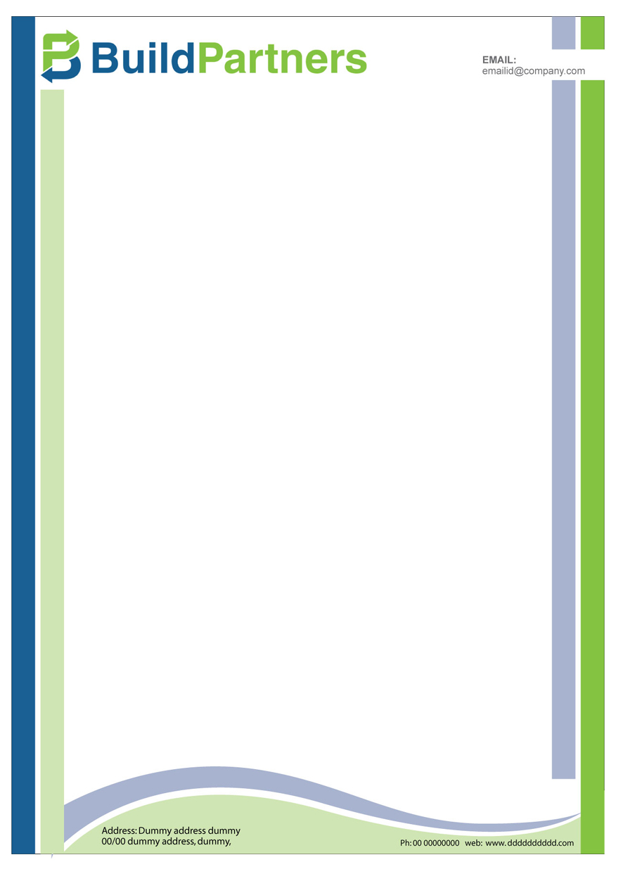 Stationery Design by Job Kurian P K for BuildPartners | Design #1947204