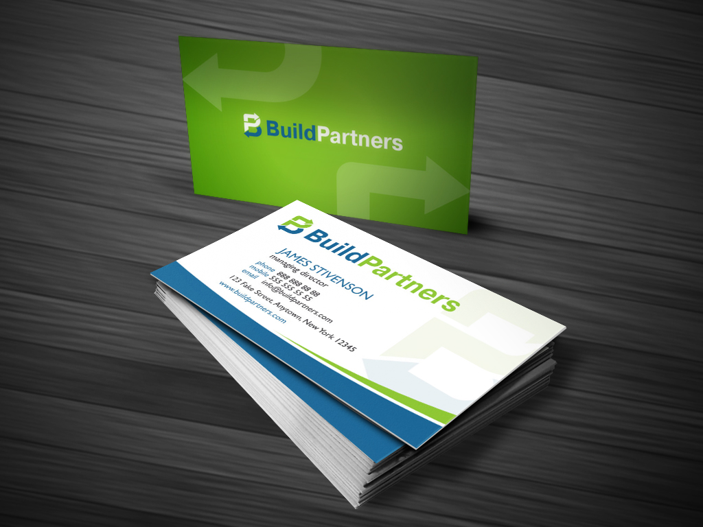 Stationery Design by Atvento Graphics for BuildPartners | Design #1939680