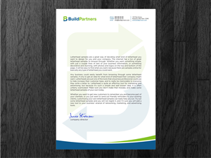 Stationery Design by Atvento Graphics for BuildPartners | Design: #1939782