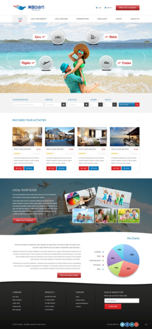 Web Design by pb for Eztous.com | Design: #7886814