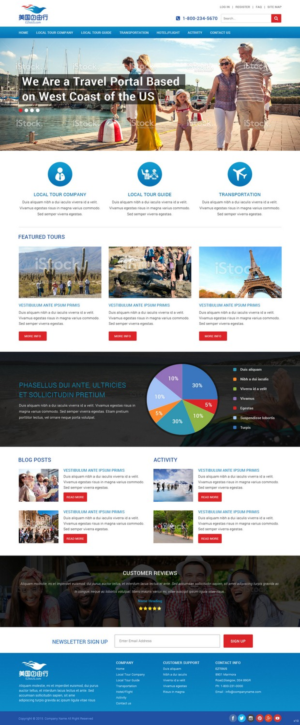Web Design by pb for Eztous.com | Design: #7898146