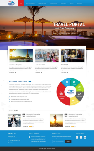 Web Design by pb for Eztous.com | Design: #7898156