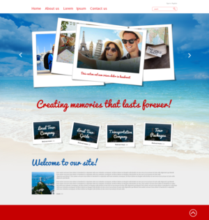 Web Design by AnaMilica for Eztous.com | Design: #7975651