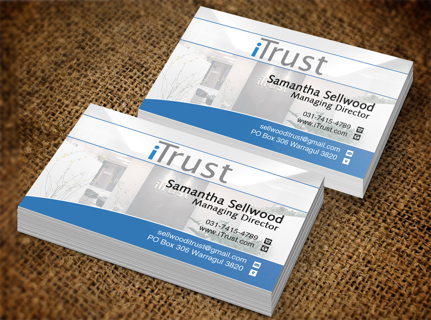 Business Card Design by Lanka Ama for iTrust AG | Design #7863267