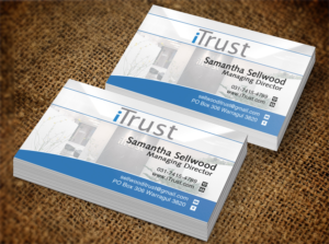 Business Card Design by Lanka Ama for iTrust AG | Design: #7863267