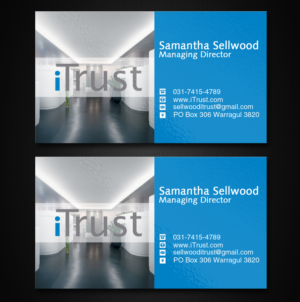 Business Card Design by Lanka Ama for iTrust AG | Design: #7863269