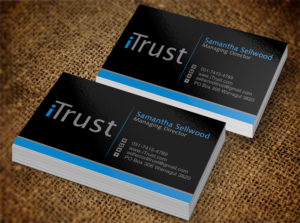 Business Card Design by Lanka Ama for iTrust AG | Design: #7863295
