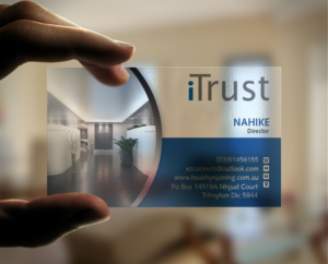 Business Card Design by Lanka Ama for iTrust AG | Design: #7863298