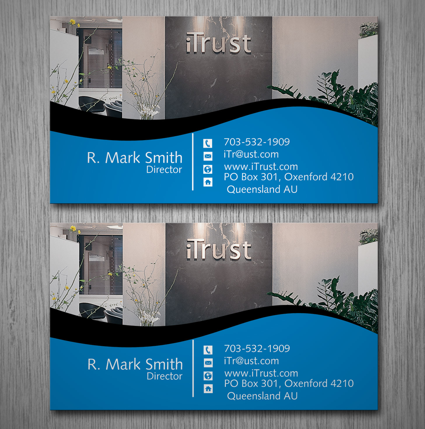 Business Card Design by Lanka Ama for iTrust AG | Design #7863311