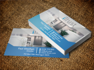 Business Card Design by Lanka Ama for iTrust AG | Design: #7863318