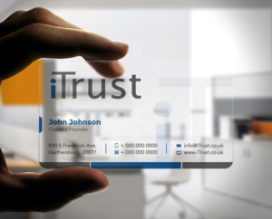 Business Card Design by Stylez Designz for iTrust AG | Design: #7958613