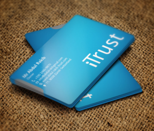 Business Card Design by Verified artistry (Design garden) for iTrust AG | Design: #7864290