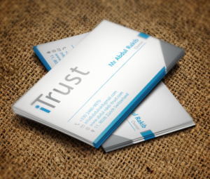 Business Card Design by Verified artistry (Design garden) for iTrust AG | Design: #7864310