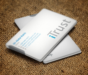 Business Card Design by Verified artistry (Design garden) for iTrust AG | Design: #7864319