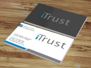Visitenkarten-Design von Creations Box 2015 für iTrust AG | Design: #7868928