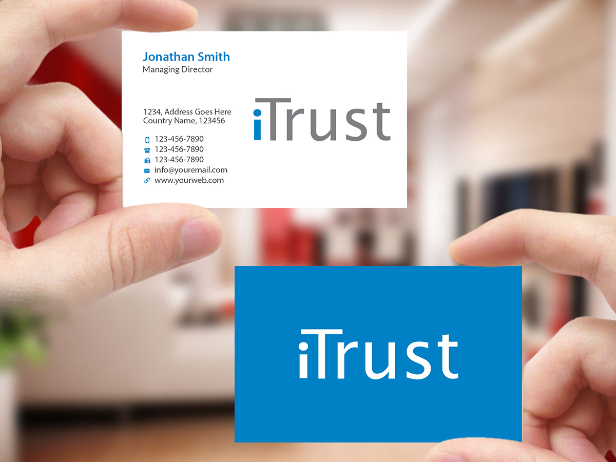 Business Card Design by Creations Box 2015 for iTrust AG | Design #7868933