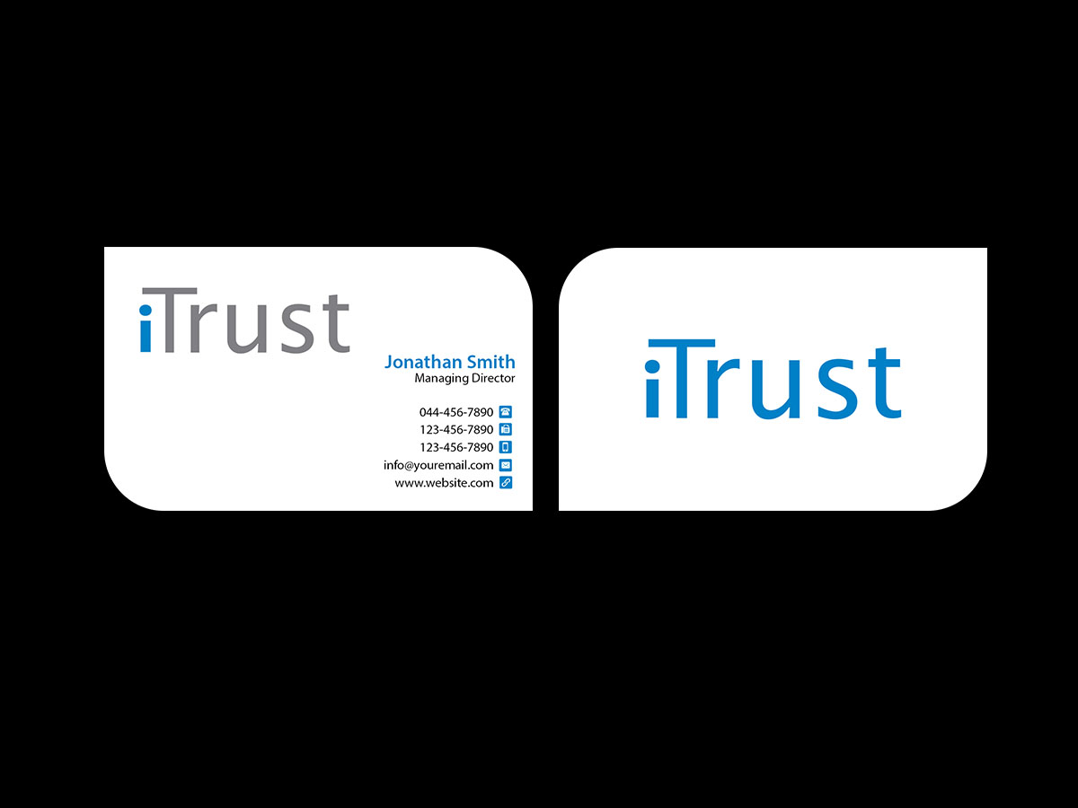 Business Card Design by Creations Box 2015 for iTrust AG | Design #7868937