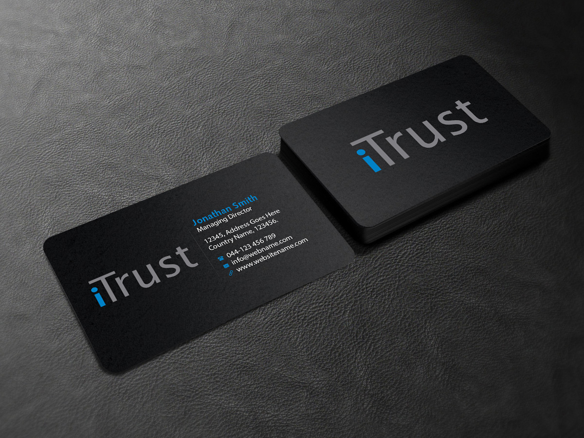 Business Card Design by Creations Box 2015 for iTrust AG | Design #7868945