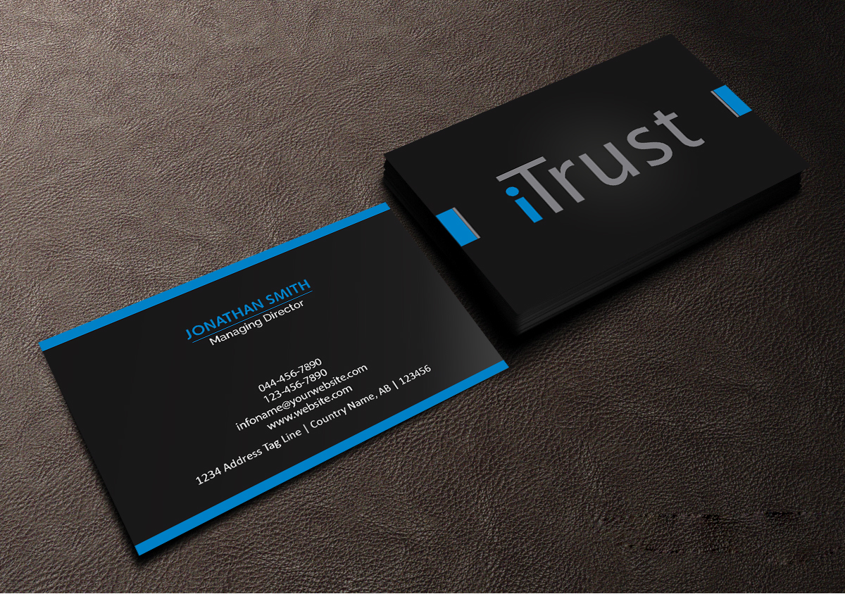 Business Card Design by Creations Box 2015 for iTrust AG | Design #7868946