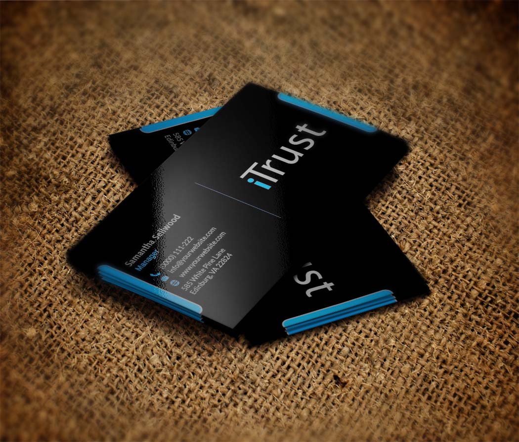 Business Card Design by zillurrahman800 for iTrust AG | Design #7863669