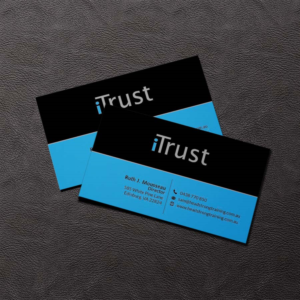 Business Card Design by zillurrahman800 for iTrust AG | Design: #7863685