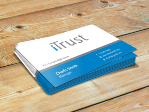 Business Card Design by primarydesigner2k9 for iTrust AG | Design #7869994