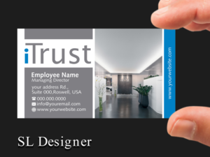 Business Card Design by SL Designer for iTrust AG | Design: #7862679
