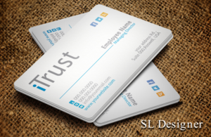 Visitenkarten-Design von SL Designer für iTrust AG | Design: #7862685