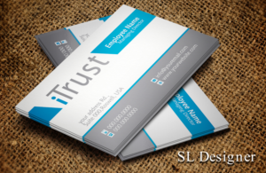 Visitenkarten-Design von SL Designer für iTrust AG | Design: #7862688